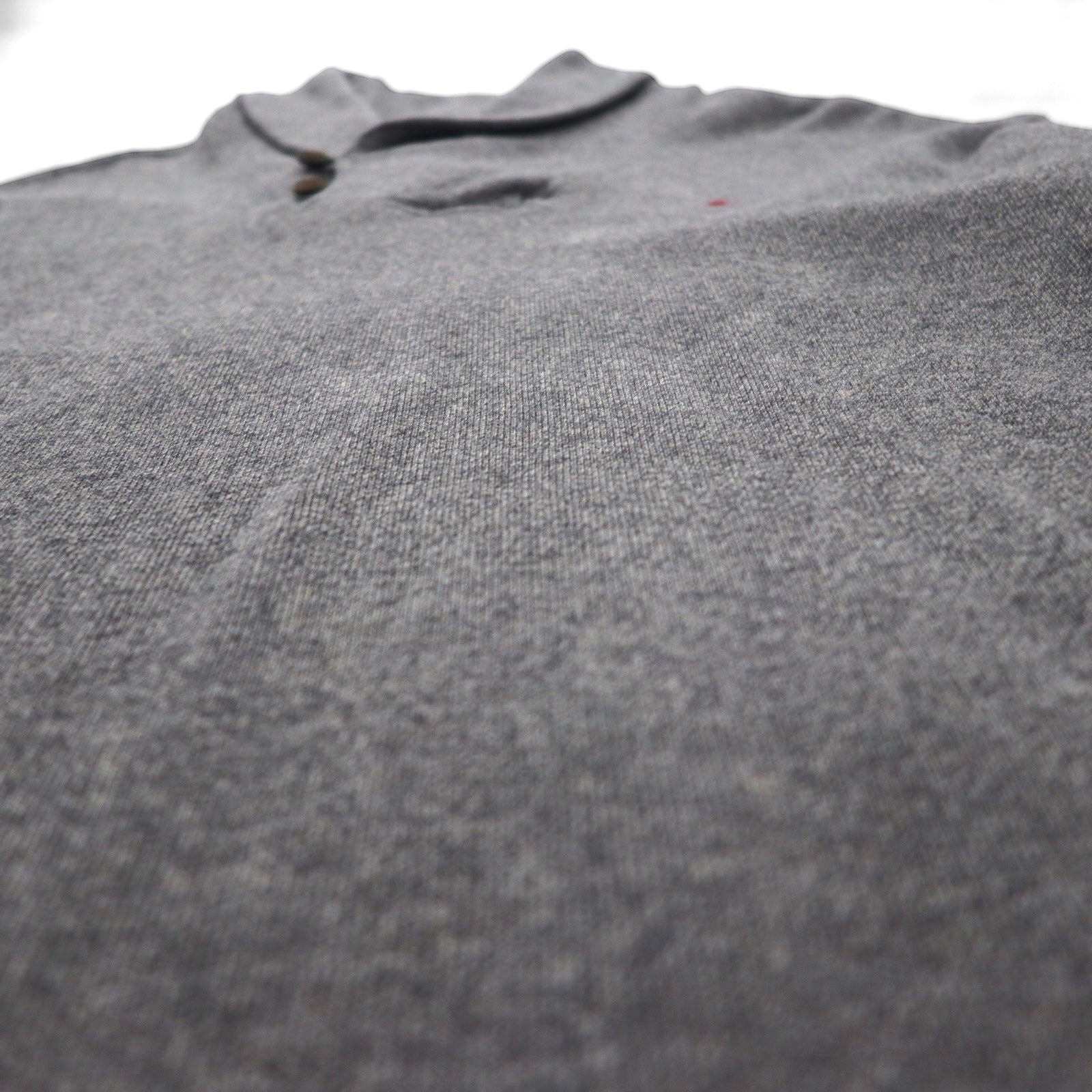 Polo Ralph Lauren ショールカラー スウェット トレーナー XL グレー コットン スモールポニー刺繡