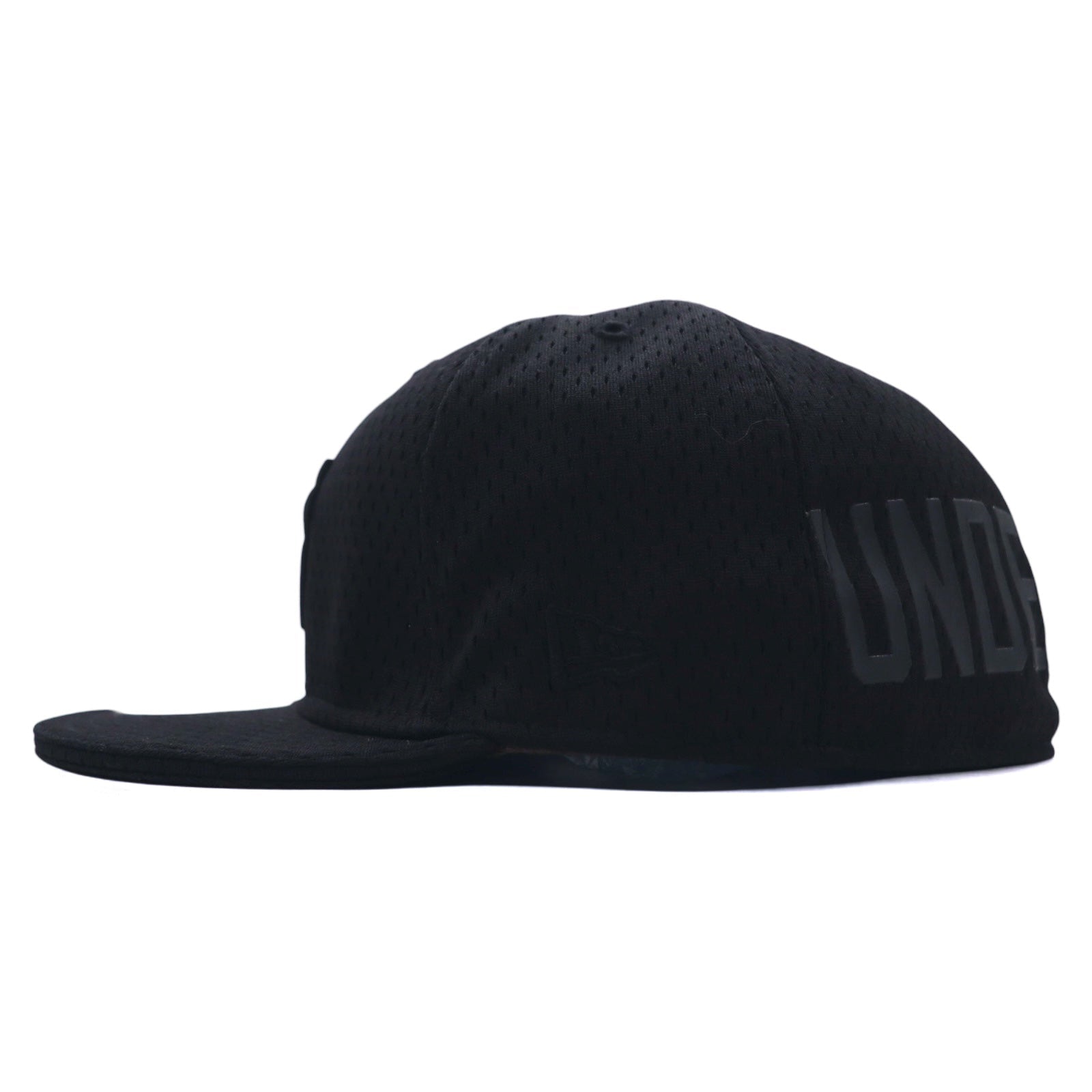 UNDEFEATED × NEWERA Cappellino da baseball 59.6cm Nero Mesh Poliestere Logo ricamato