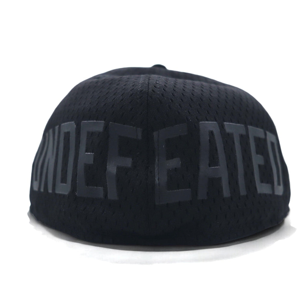 UNDEFEATED × NEWERA Cappellino da baseball 59.6cm Nero Mesh Poliestere Logo ricamato