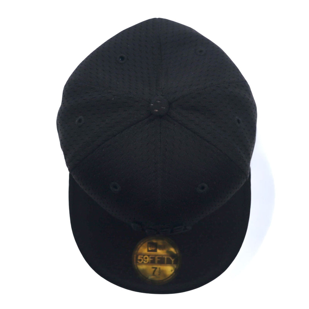 UNDEFEATED × NEWERA Cappellino da baseball 59.6cm Nero Mesh Poliestere Logo ricamato