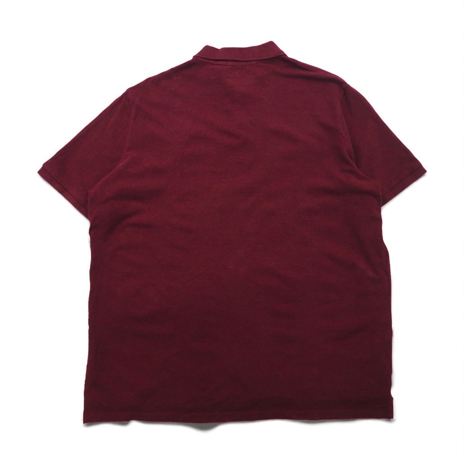 POLO RALPH LAUREN Polo classica 2XL bordeaux cotone piquet ricamo piccolo pony