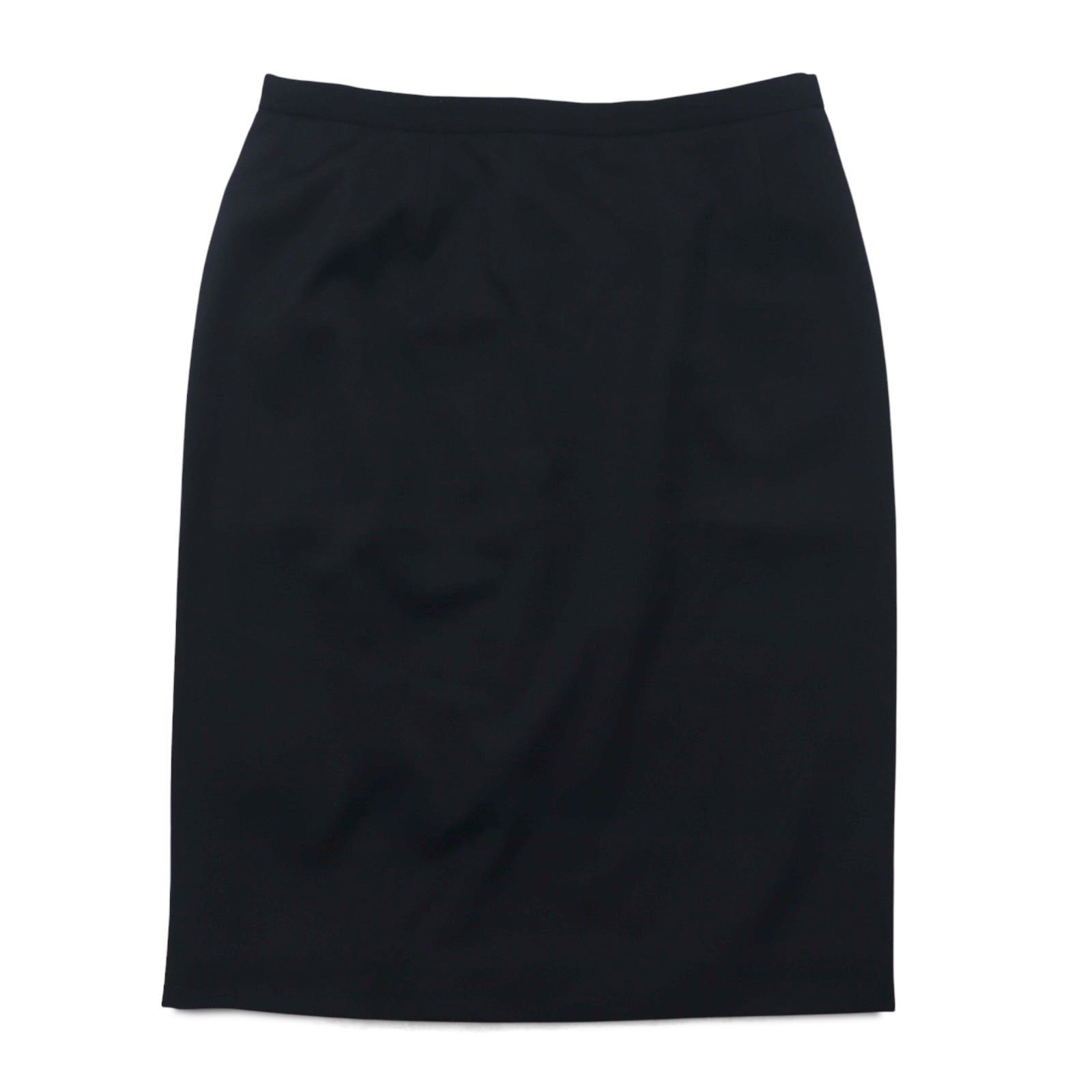 HERNO Gonna tubino in lana nera, taglia L, Made in Italy