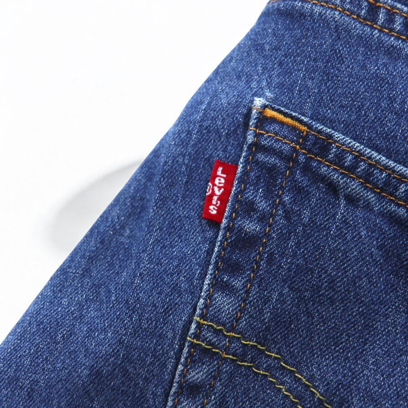 Levi's 511 Slim Fit Jeans Affusolati 32 Blu Cotone Stretch 04511-5297