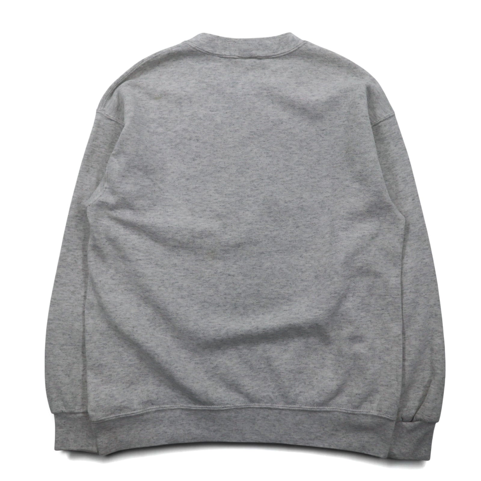 USA, anni '90, NUTMEG MILLS, felpa stampata college, M, grigio, interno felpato, WEST VIRGINIA
