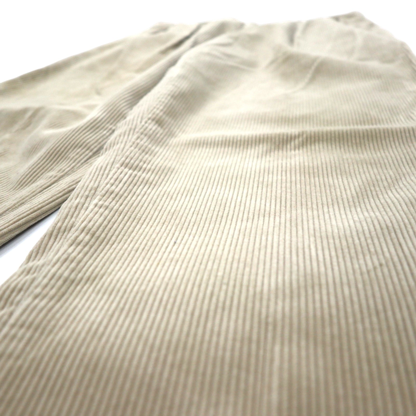 POLO RALPH LAUREN anni '90, pantaloni larghi in velluto a coste, taglia 36, beige, cotone, modello ANDREW PANT, made in Repubblica Dominicana