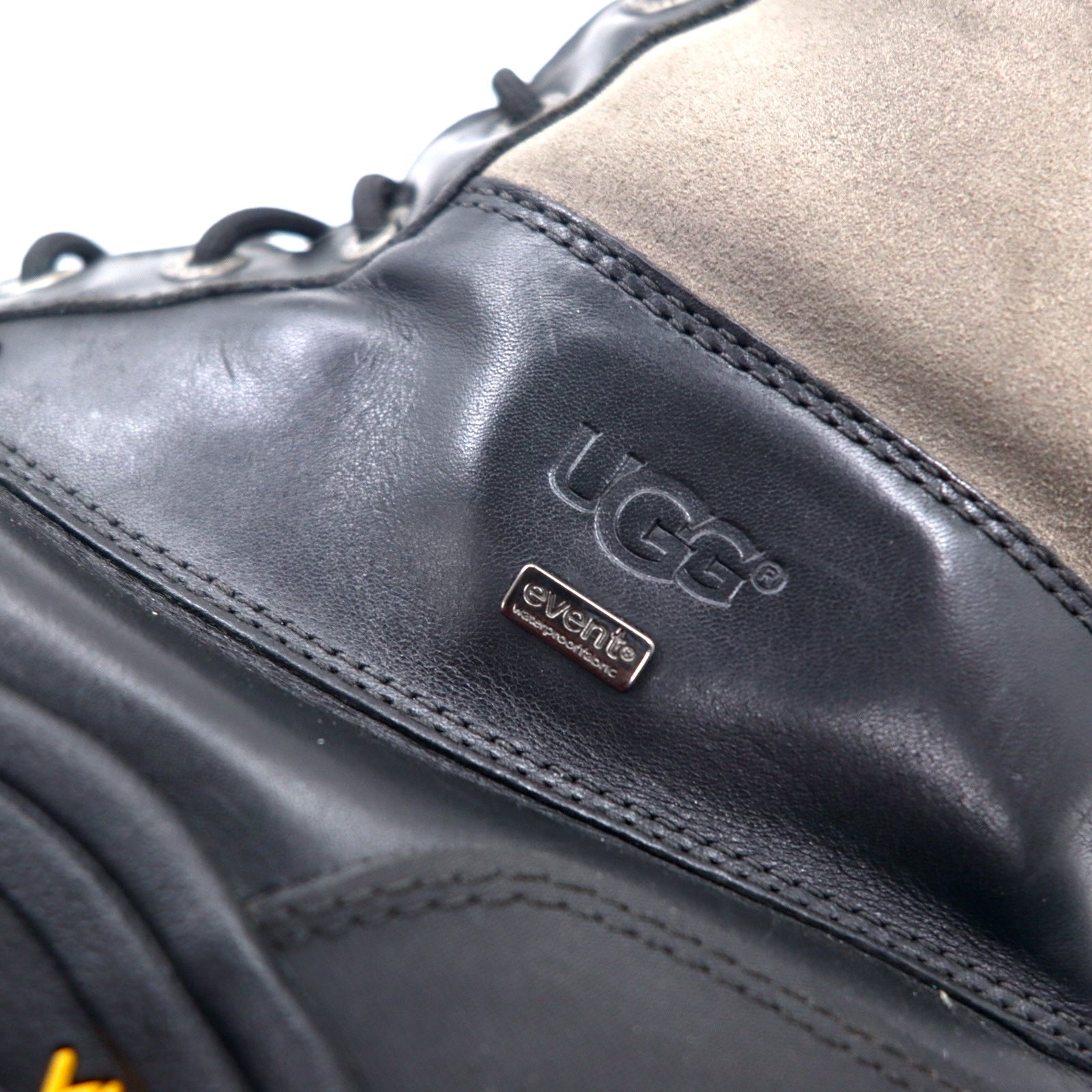 UGG アディロンダック Adirondack スノーブーツ 26cm ブラック レザー WATERPROOF 防水 VIBRAMソール Adirondack