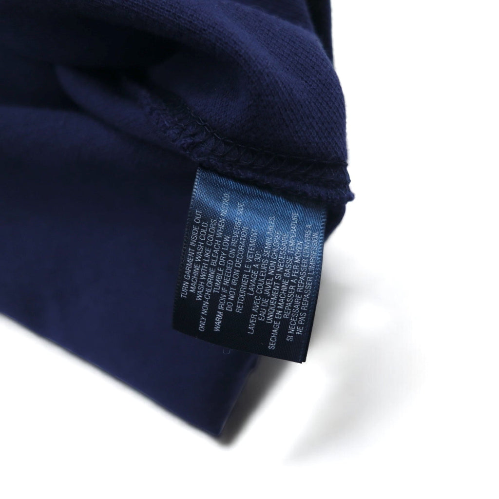 Polo by Ralph Lauren Polo Big Pony XL Blu Navy Cotone Piqué Bandiera Americana Fabbricato in Guatemala Nuovo