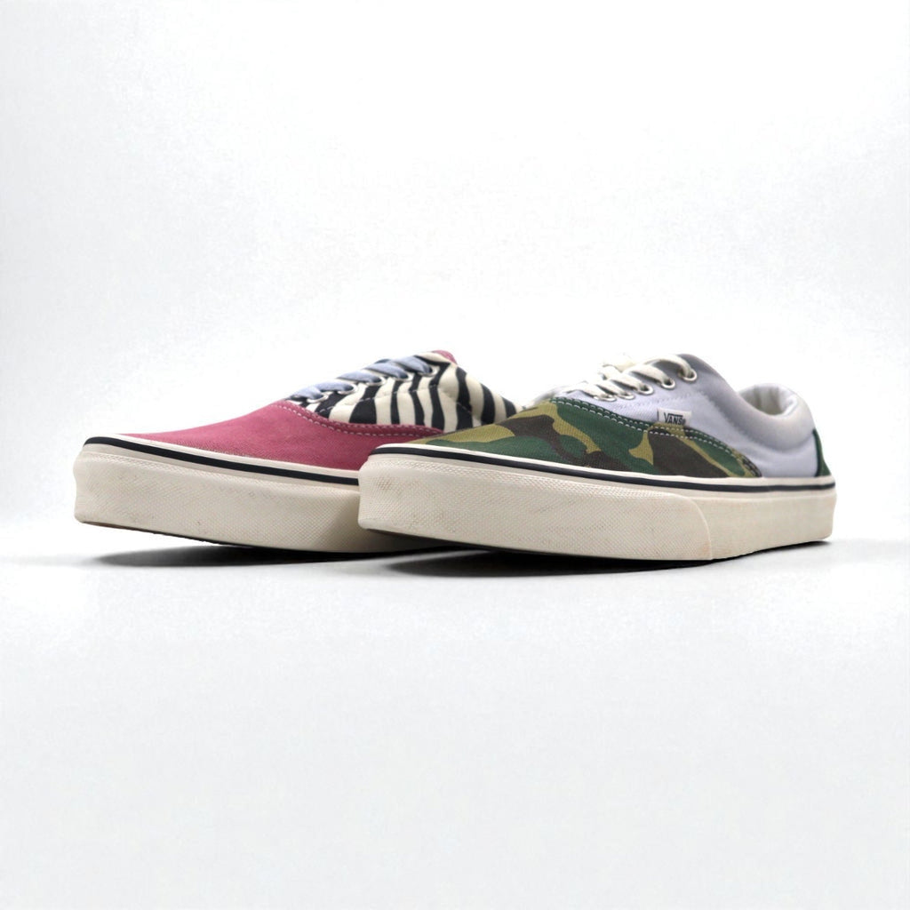 VANS Era Mismatch Zebra / Camo sneakers 28cm zebra mimetico tela VN0A4U39