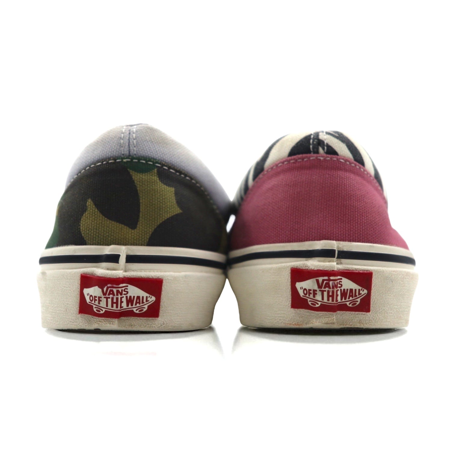 VANS Era Mismatch Zebra / Camo sneakers 28cm zebra mimetico tela VN0A4U39