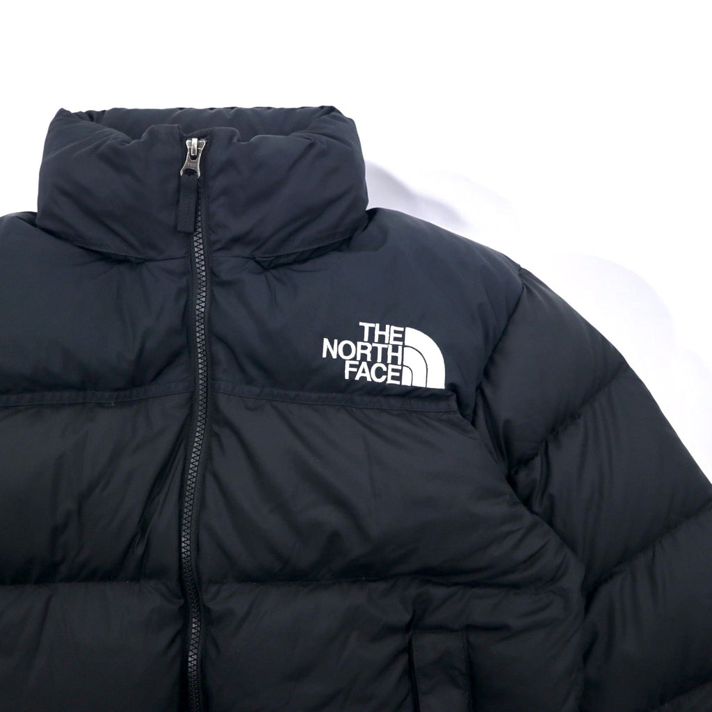 THE NORTH FACE ショート ヌプシ ジャケット Short Nuptse Jacket ダウンジャケット M ブラック ナイロン NDW91952