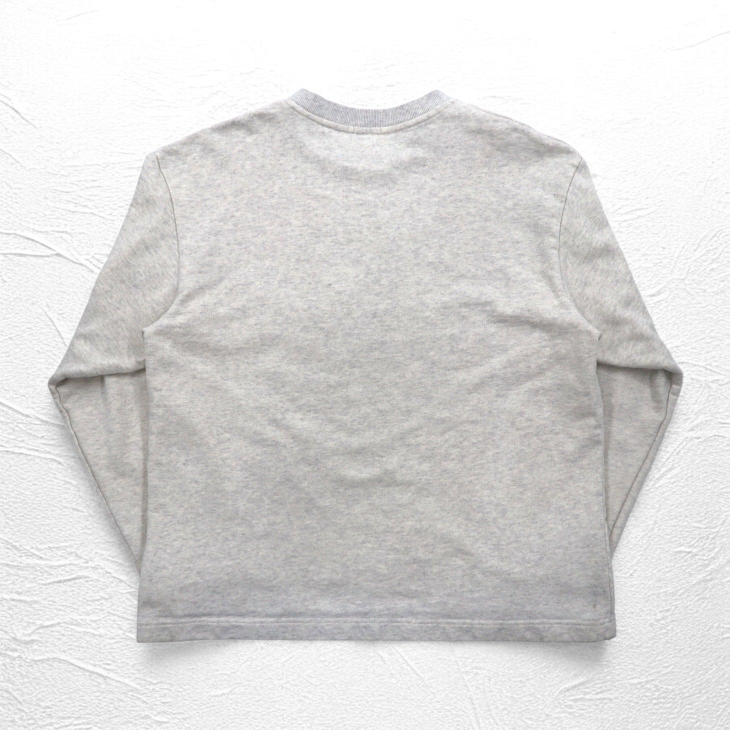 Maglione girocollo American Dry Sweat M grigio, in cotone, prodotto in Giappone