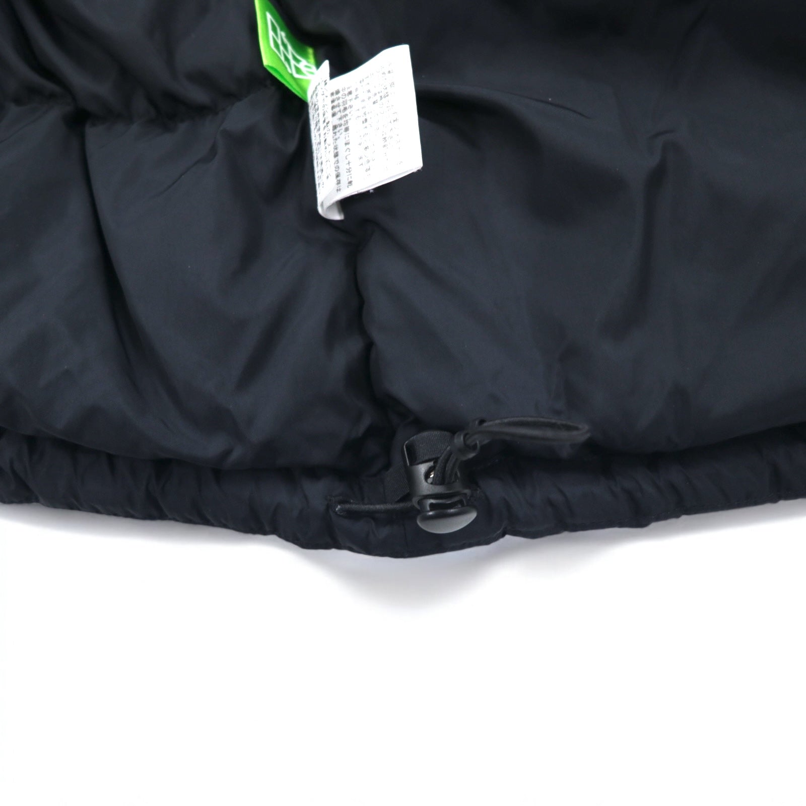 THE NORTH FACE Piumino corto Short Nuptse Jacket nero in nylon, taglia M, NDW91952