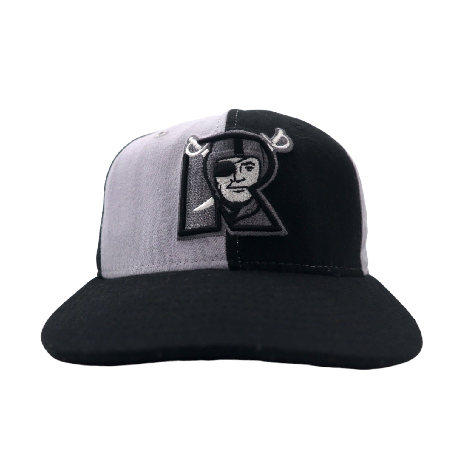 NEW ERA Made in USA anni '90 Cappellino da baseball 57,7 cm Nero Lana NFL RAIDERS