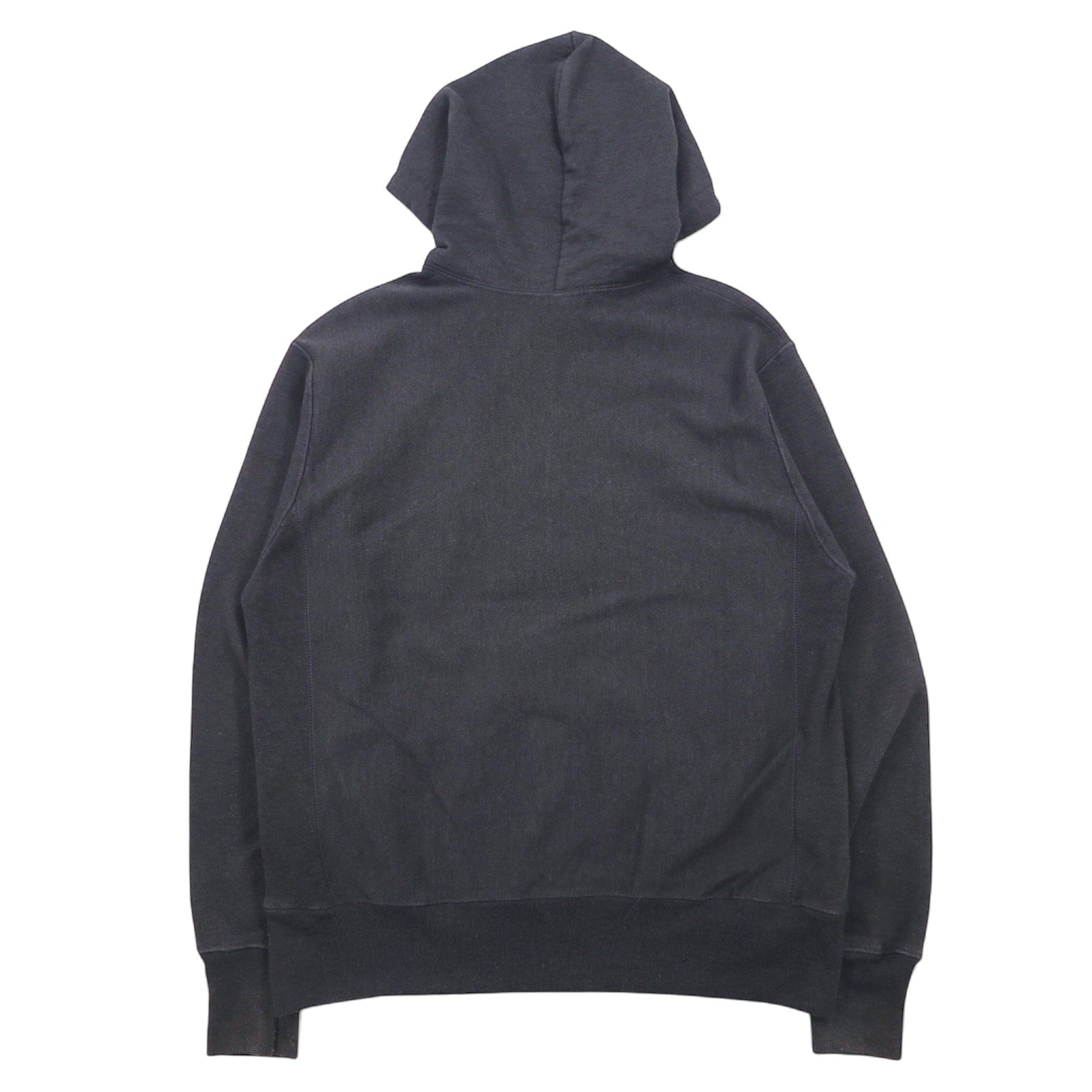 Champion felpa con cappuccio Reverse Weave, XL, grigio, cotone, etichetta blu, riedizione, college, logo ad arco, stampa a due livelli