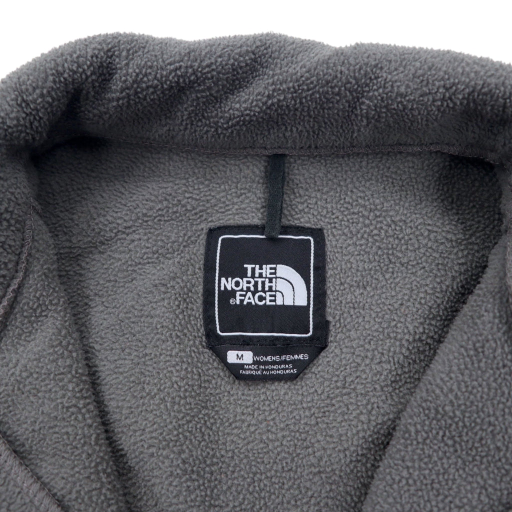 THE NORTH FACE Denali Jacket, giacca in pile con inserti in nylon, taglia M, colore grigio, poliestere, logo ricamato, DENALI JACKET, modello internazionale