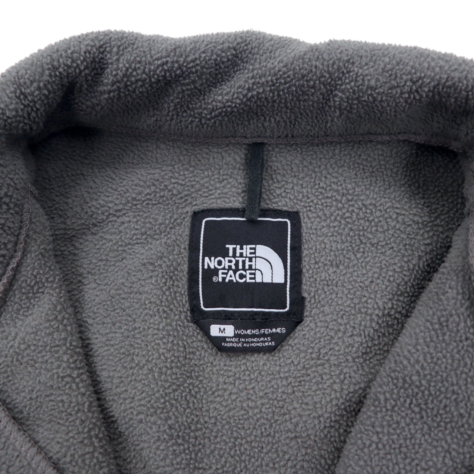 THE NORTH FACE Denali Jacket, giacca in pile con inserti in nylon, taglia M, colore grigio, poliestere, logo ricamato, DENALI JACKET, modello internazionale