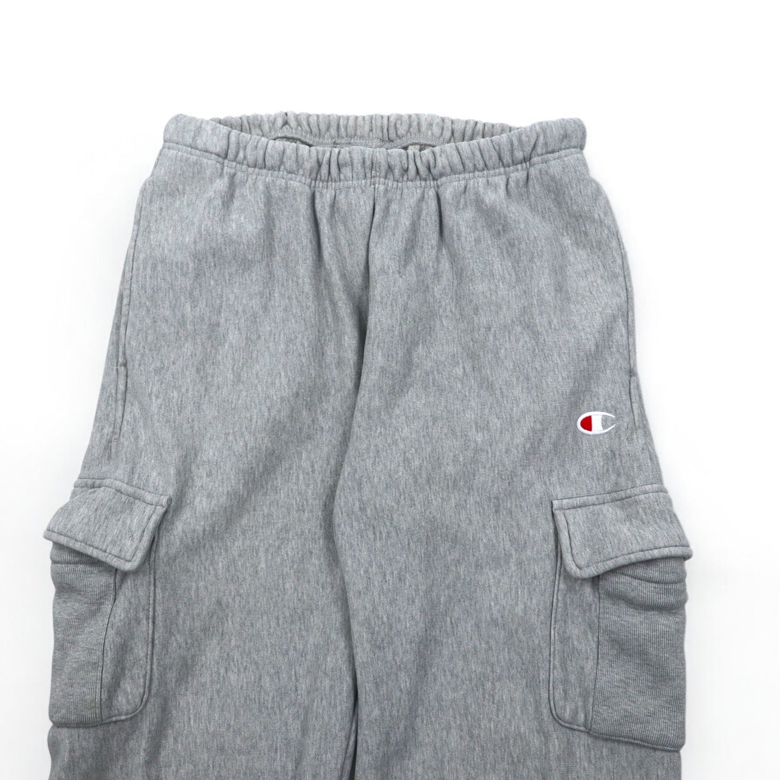 Champion Reverse Weave REVERSE WEAVE Pantaloni Cargo in Felpa L Grigio Cotone Etichetta Blu Riproduzione