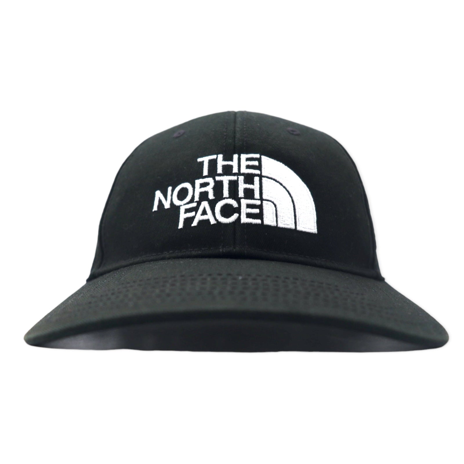 THE NORTH FACE Cappellino da trekking con logo ricamato, taglia unica, nero, cotone NN01450