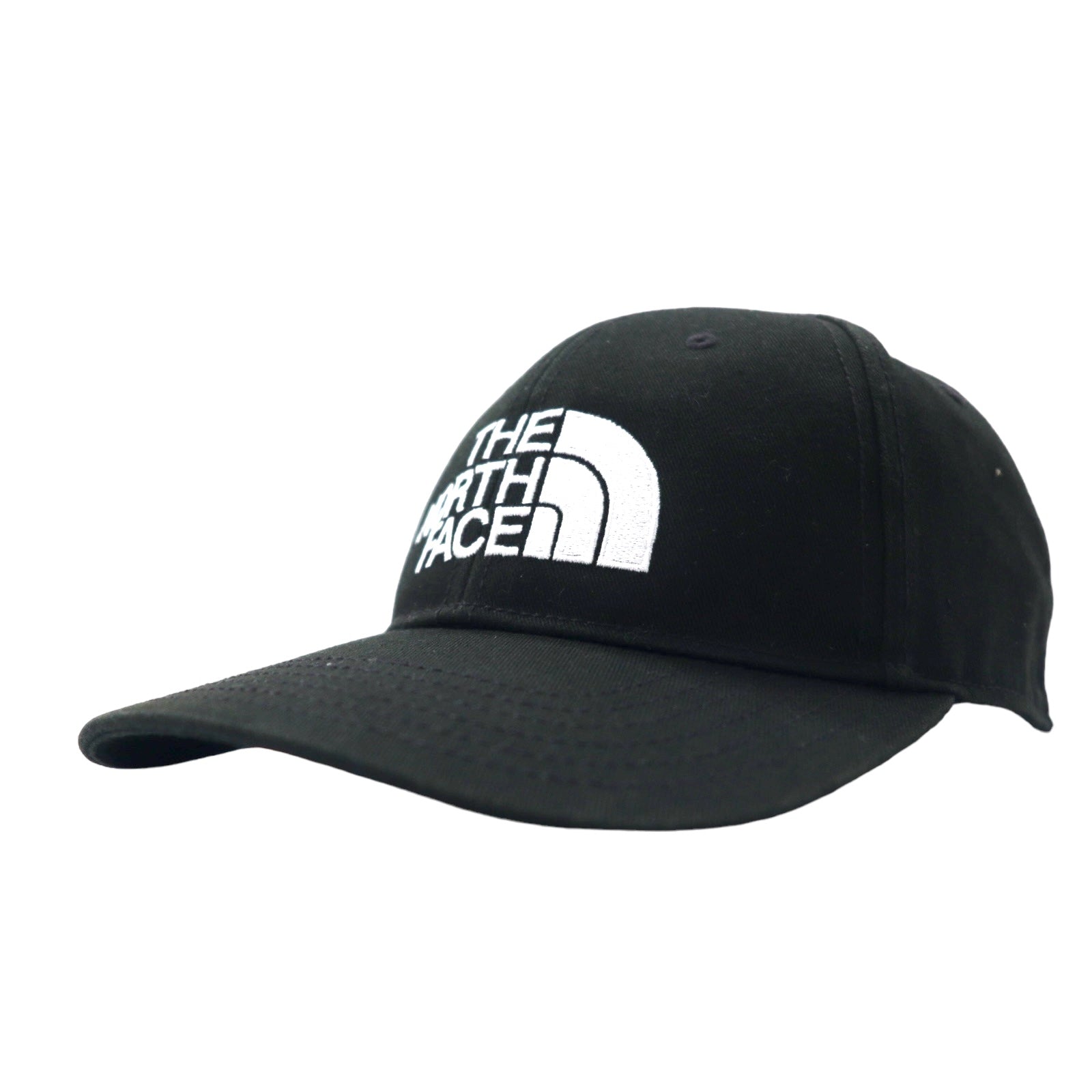 THE NORTH FACE Cappellino da trekking con logo ricamato, taglia unica, nero, cotone NN01450