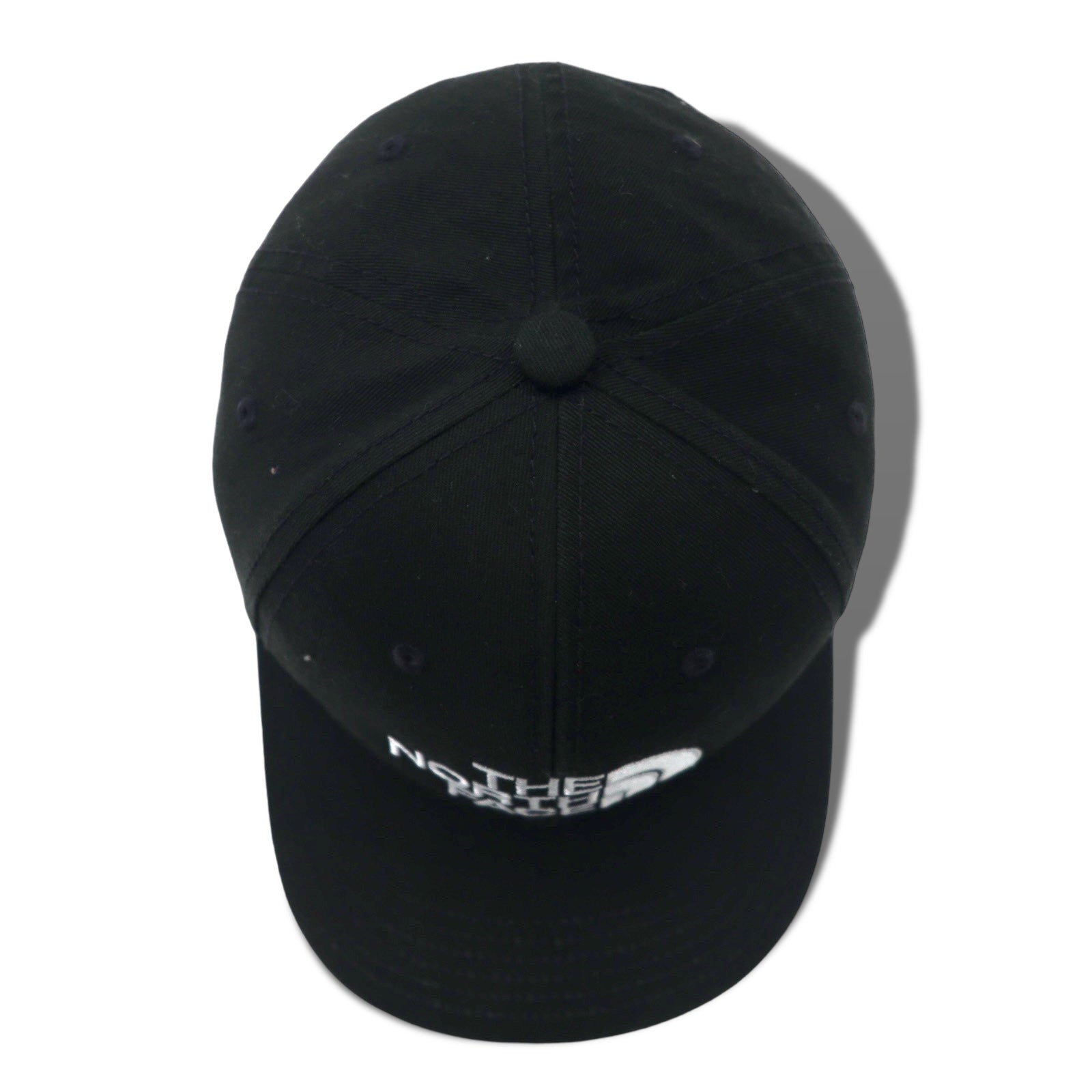 THE NORTH FACE Cappellino da trekking con logo ricamato, taglia unica, nero, cotone NN01450