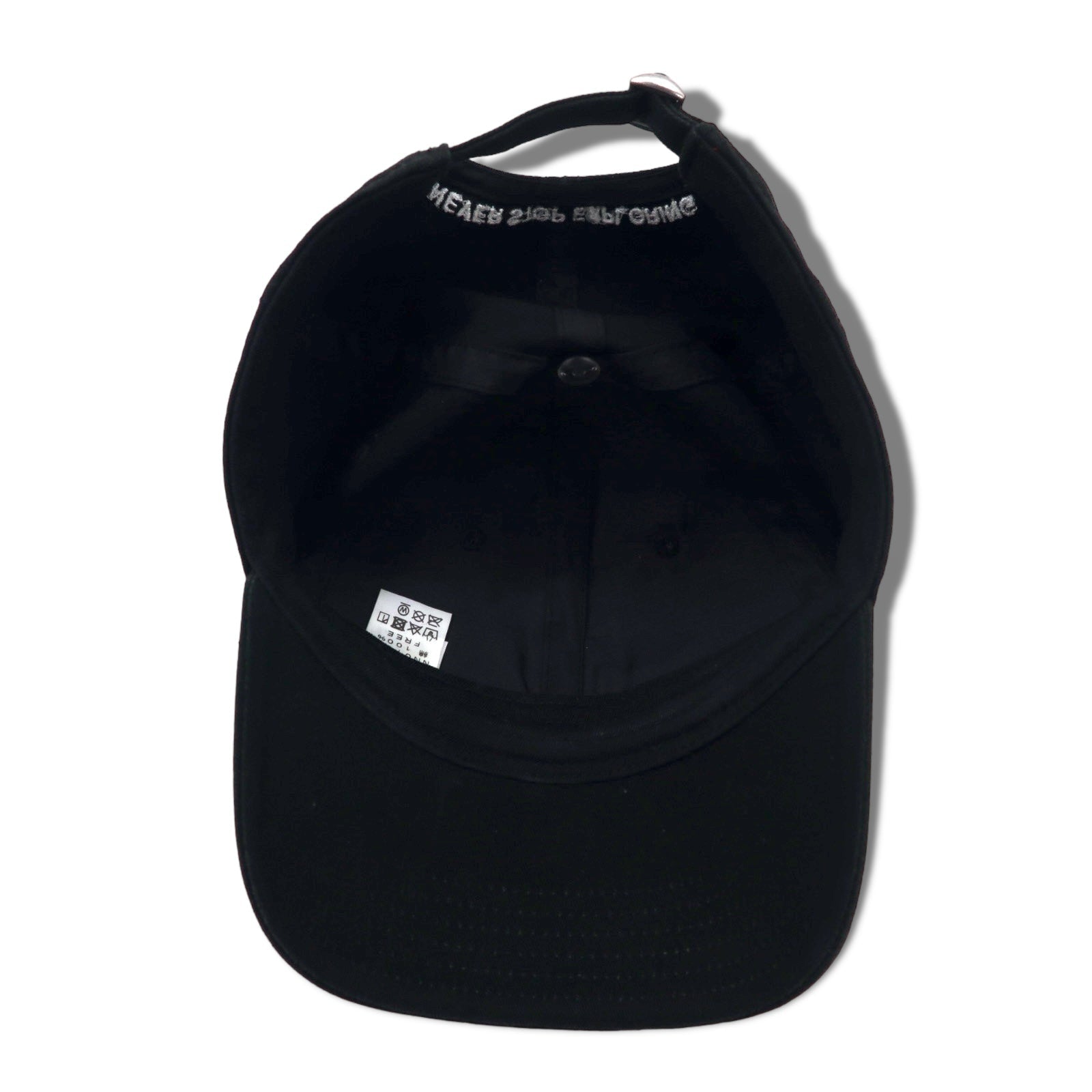 THE NORTH FACE Cappellino da trekking con logo ricamato, taglia unica, nero, cotone NN01450