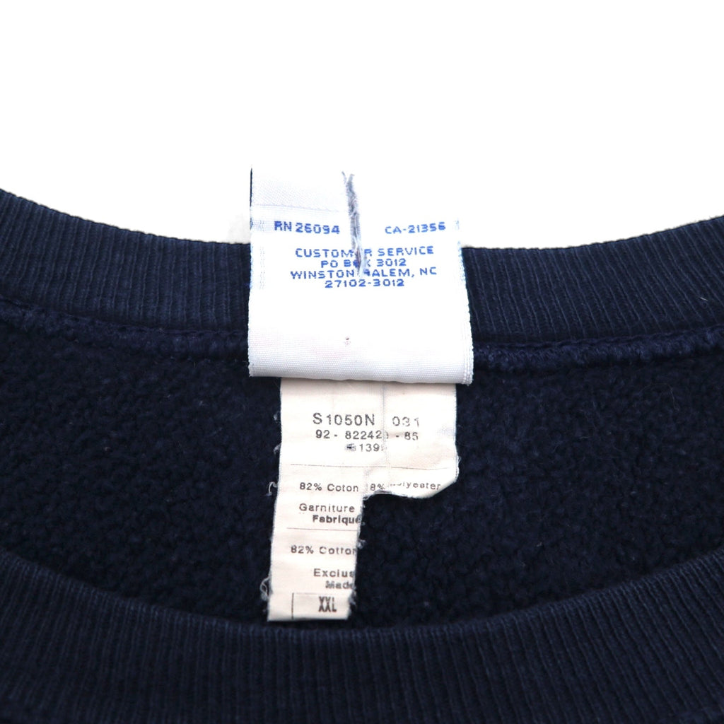 Champion リバースウィーブ REVERSE WEAVE スウェット トレーナー 2XL ネイビー
