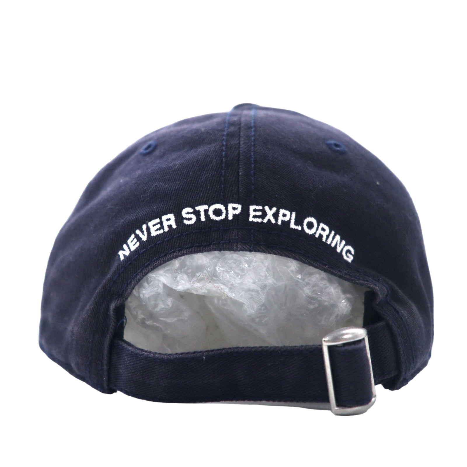 THE NORTH FACE - Cappellino da trekking con logo ricamato, taglia unica, blu navy, cotone, NN01450