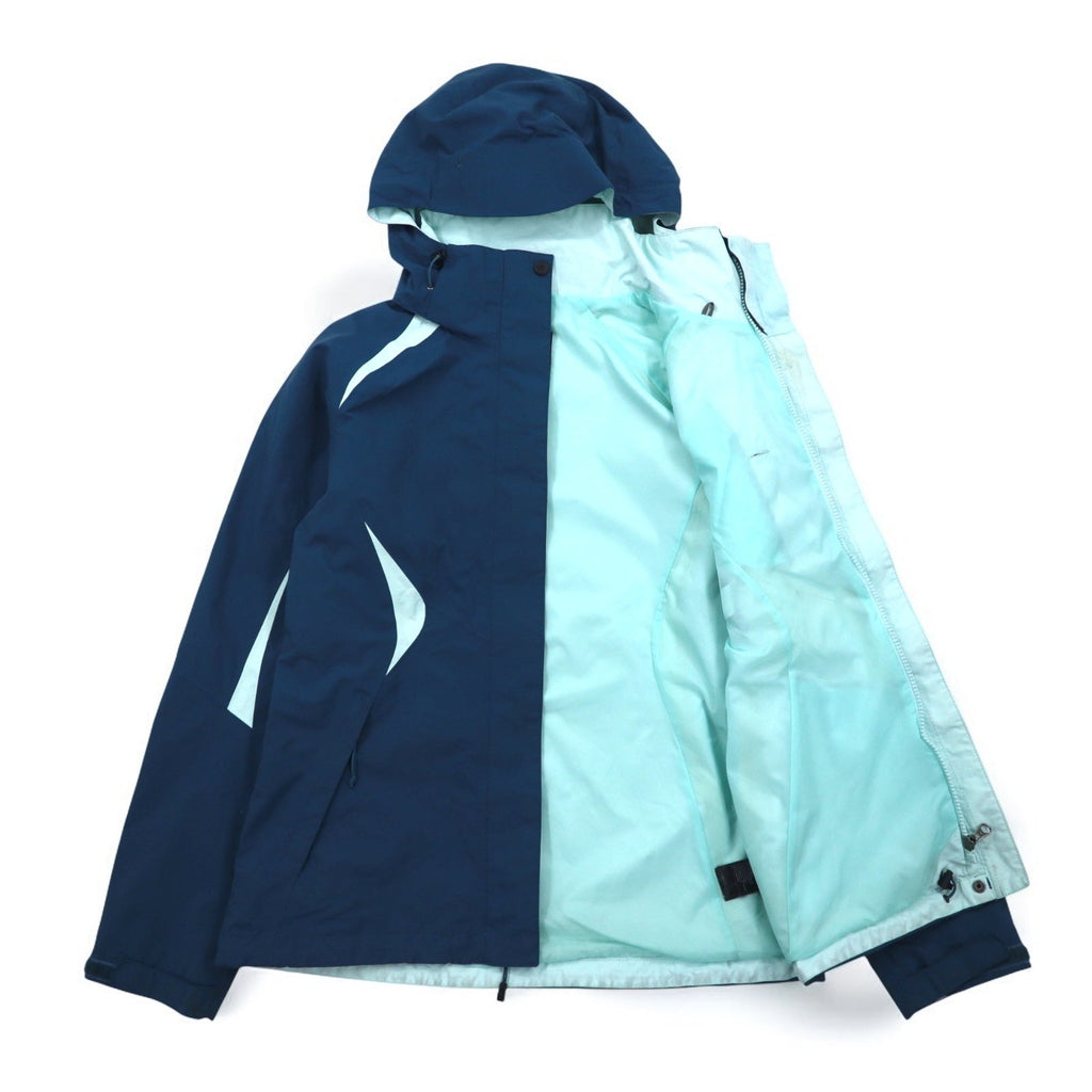 THE NORTH FACE HyVent HYVENT impermeabile giacca a vento S navy nylon con zip-in-zip standard americano A6FB