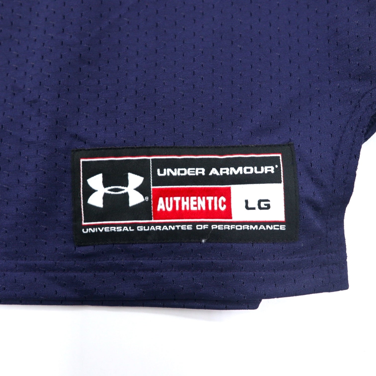 UNDER ARMOUR Maglia da gioco rielaborata Vestito L Blu navy Poliestere TITANS Numerata Nuovo con etichette