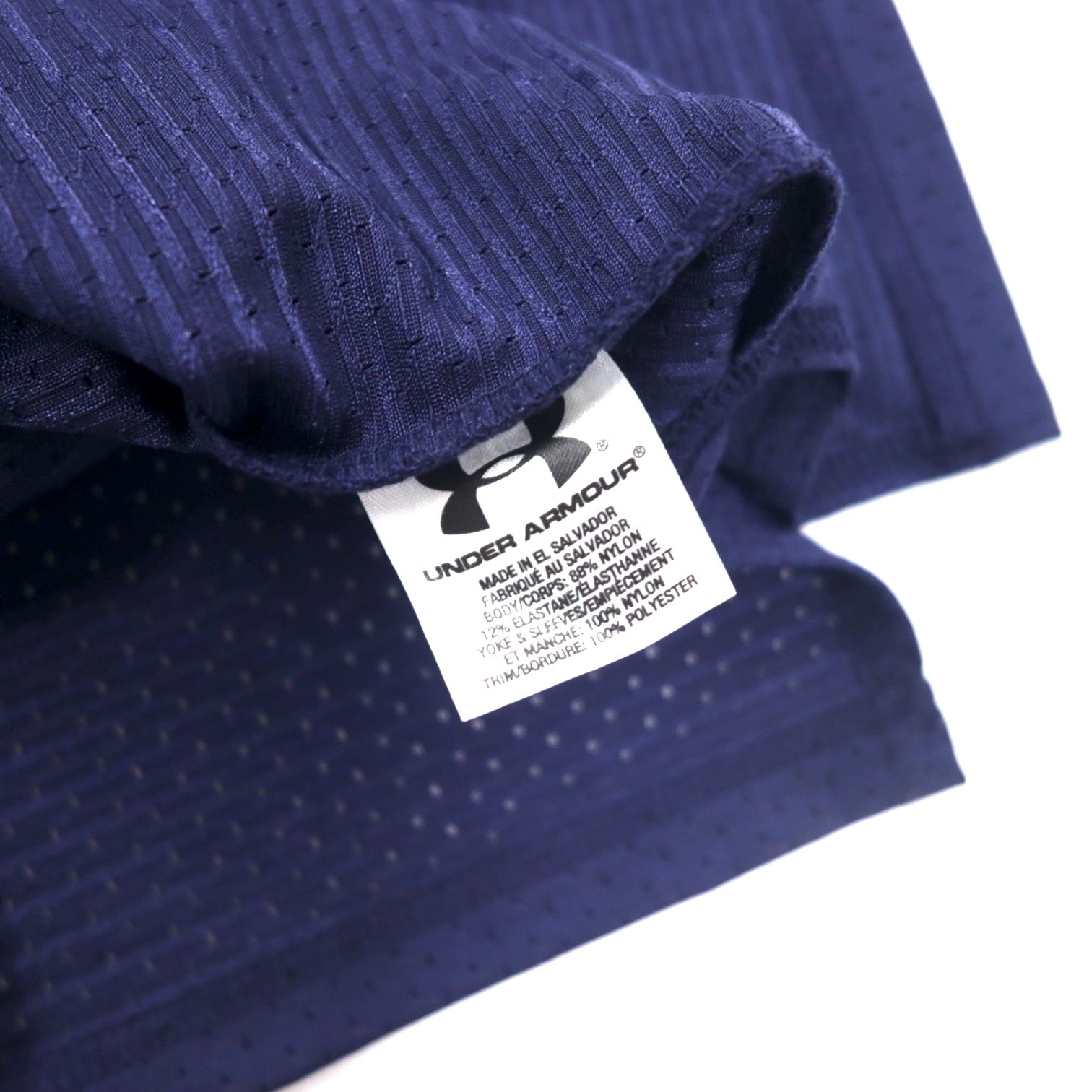 UNDER ARMOUR Maglia da gioco rielaborata Vestito L Blu navy Poliestere TITANS Numerata Nuovo con etichette