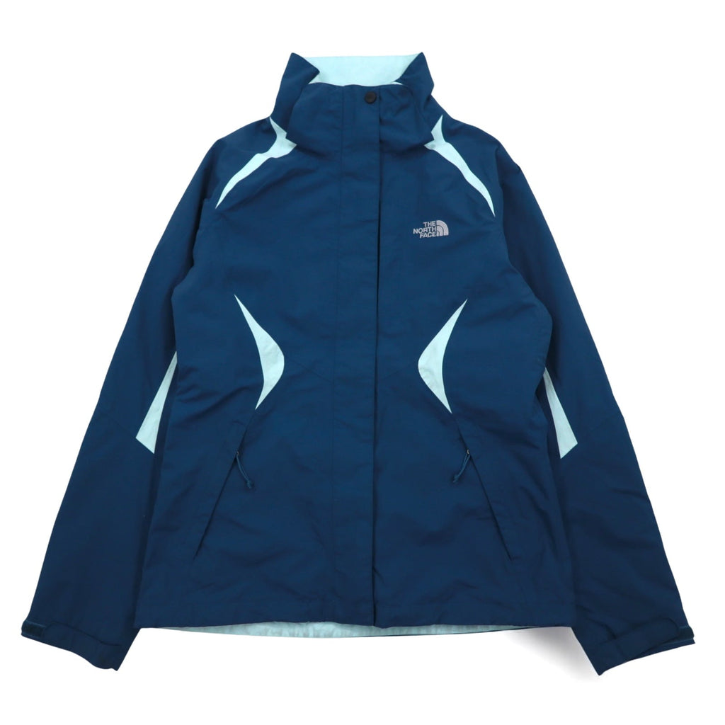 THE NORTH FACE HyVent HYVENT impermeabile giacca a vento S navy nylon con zip-in-zip standard americano A6FB