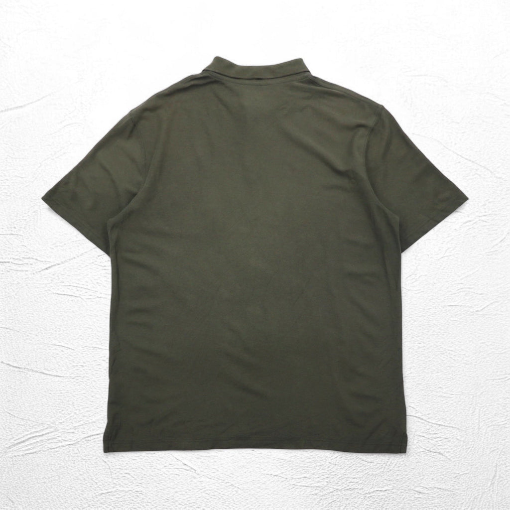 Carhartt Polo a maniche corte con taschino, vestibilità Original Fit, XL, color kaki