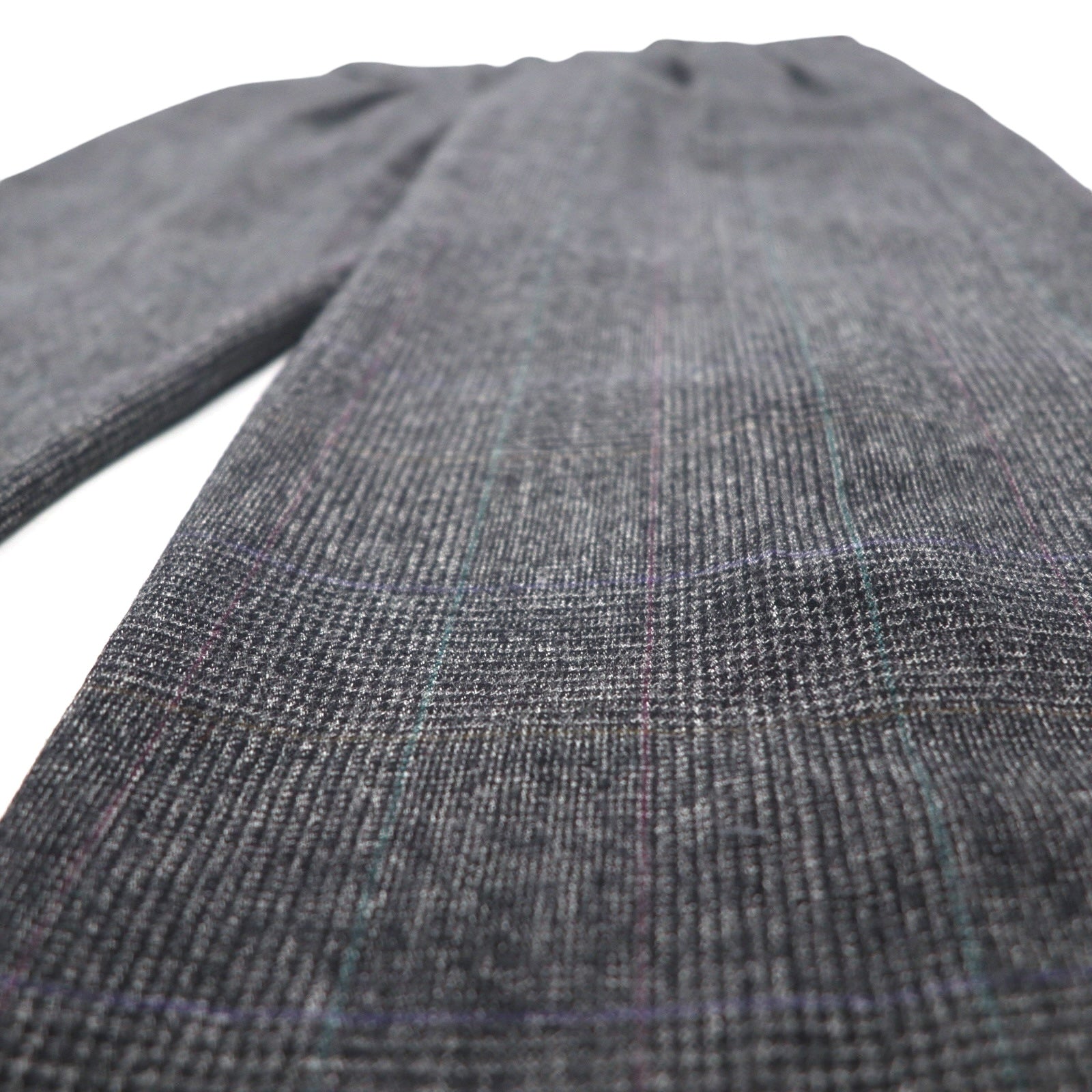 90s USA Vintage Trousers 2タック ワイド スラックス パンツ M グレンチェック サスペンダーボタン プリーツ AUSTIN REED 90年代 USA製