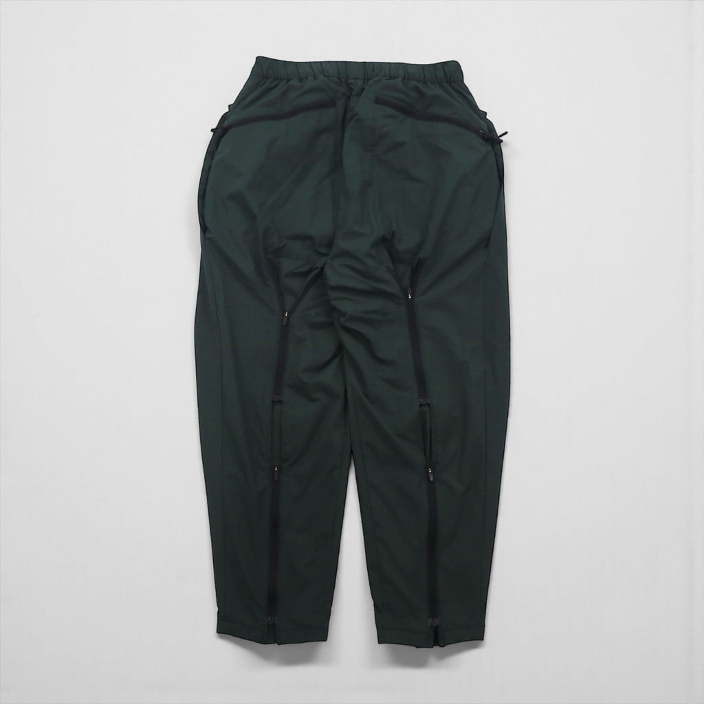alk phenix クランク ボンテージパンツ crank bondage pants ワイド ナイロンパンツ S グリーン P0952PA57