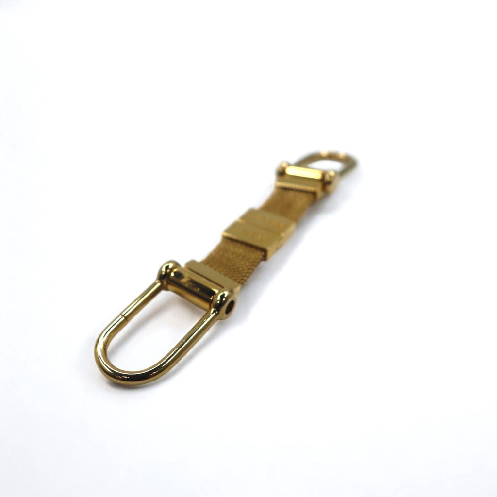 GUCCI イタリア製 セパレート キーホルダー キーリング ゴールド メタル メッシュ