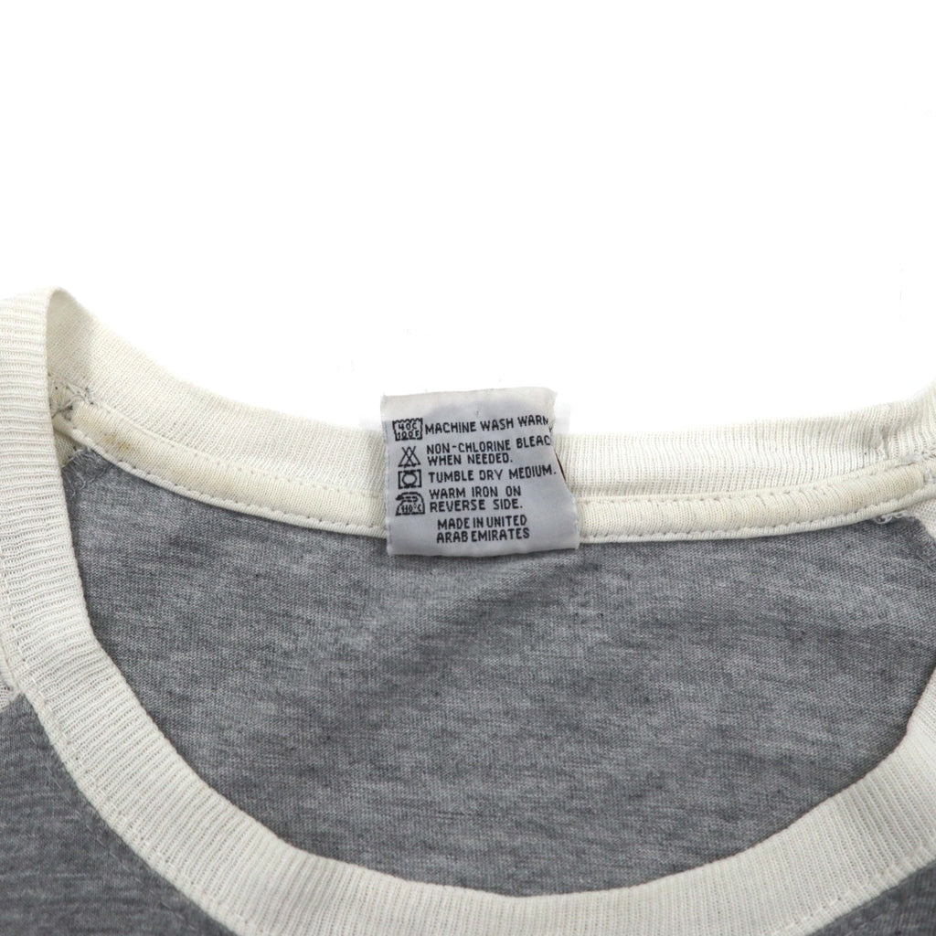 Hard Rock CAFE T-shirt raglan XL grigio cotone AMSTERDAM