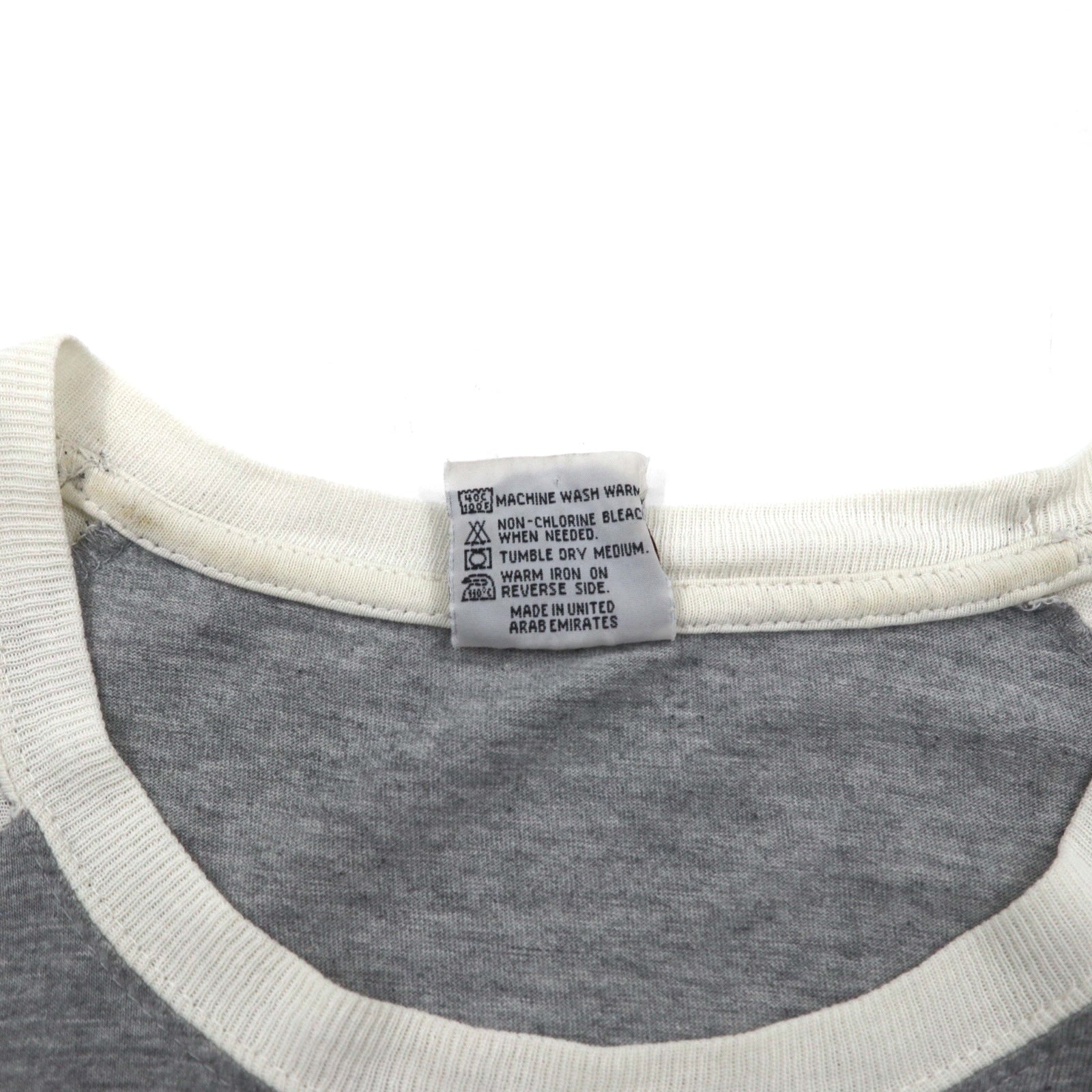Hard Rock CAFE T-shirt raglan XL grigio cotone AMSTERDAM