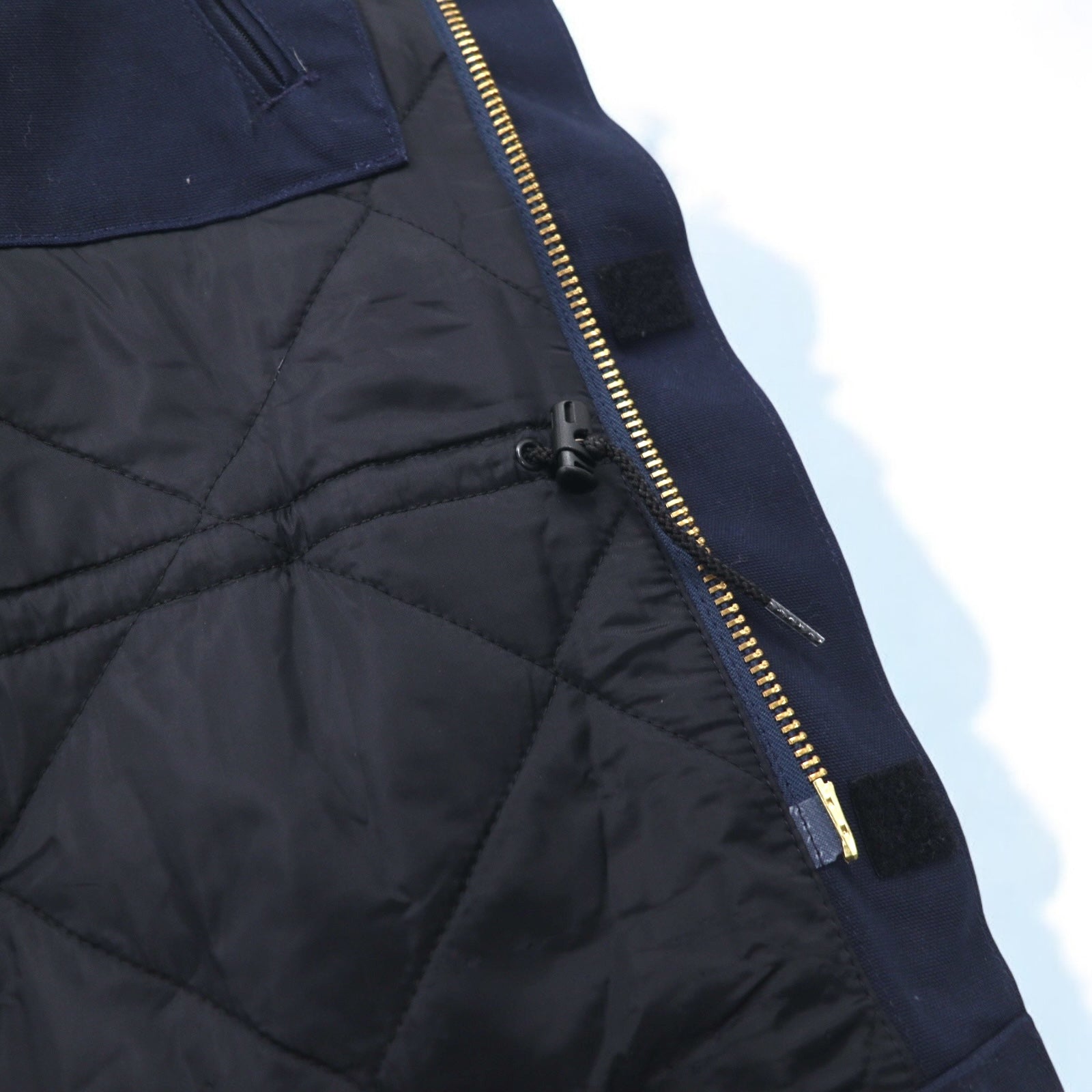Carhartt Duck Traditional Coat 2XL Navy Fodera trapuntata con imbottitura in velluto a coste sul colletto C003-DNY Nuovo con etichette