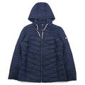Barbour Giacca trapuntata in fibra di piumino XL blu navy poliestere cappuccio removibile HEADLAND QUILT JACKET LQU0816NY71