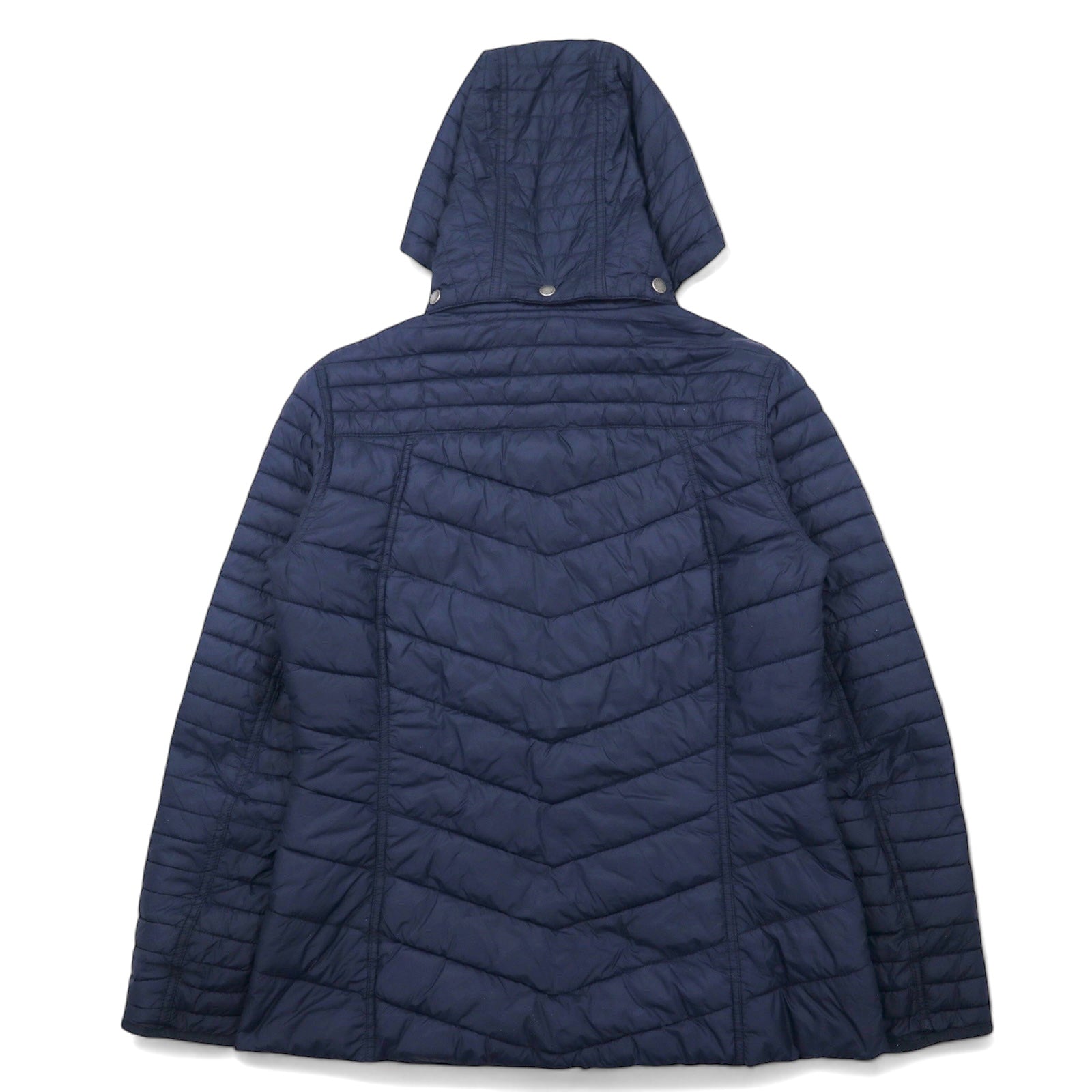 Barbour Giacca trapuntata in fibra di piumino XL blu navy poliestere cappuccio removibile HEADLAND QUILT JACKET LQU0816NY71