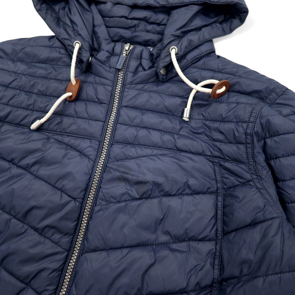Barbour Giacca trapuntata in fibra di piumino XL blu navy poliestere cappuccio removibile HEADLAND QUILT JACKET LQU0816NY71