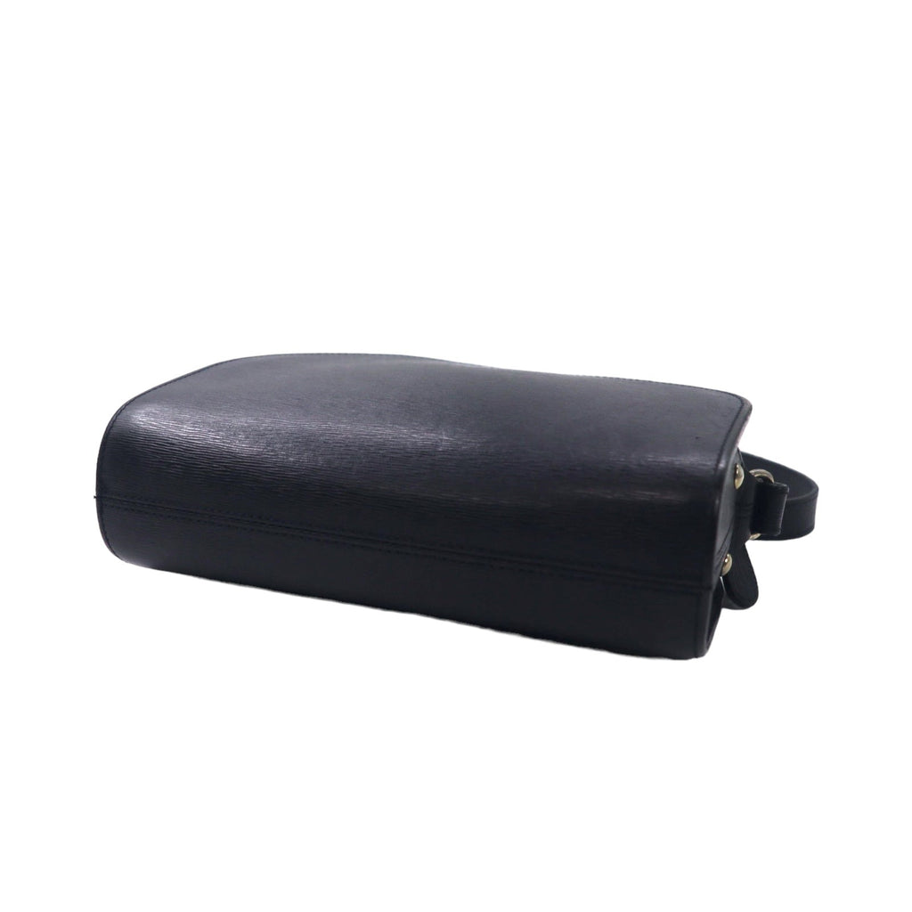 A.P.C. Demi-Lune borsa a tracolla navy Demi Luna in pelle di vacchetta goffrata con motivo coccodrillo, Made in Portugal