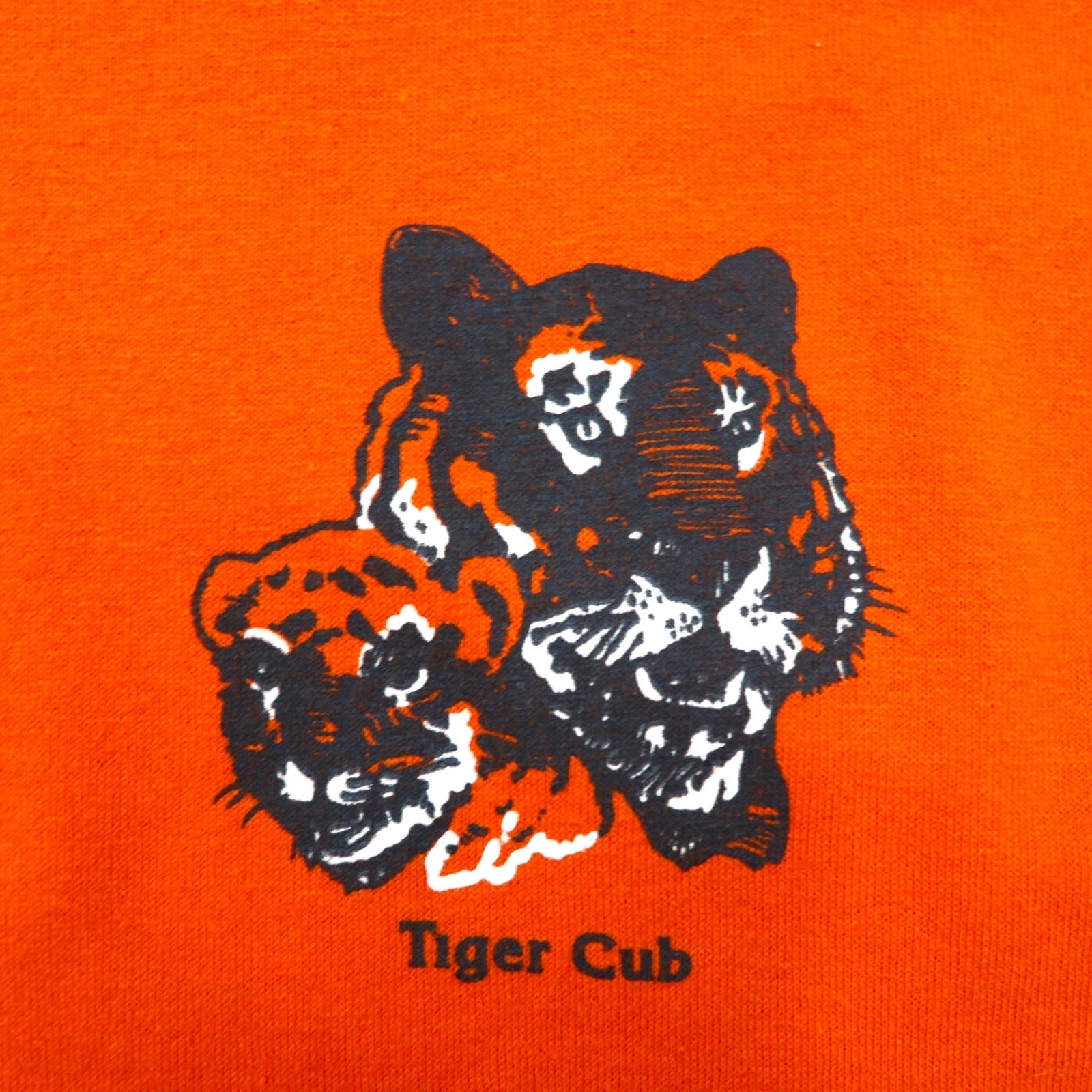 BOY SCOUTS OF AMERICA Anni '90 Made in USA T-shirt TIGER CUB 3XL Arancione Cotone