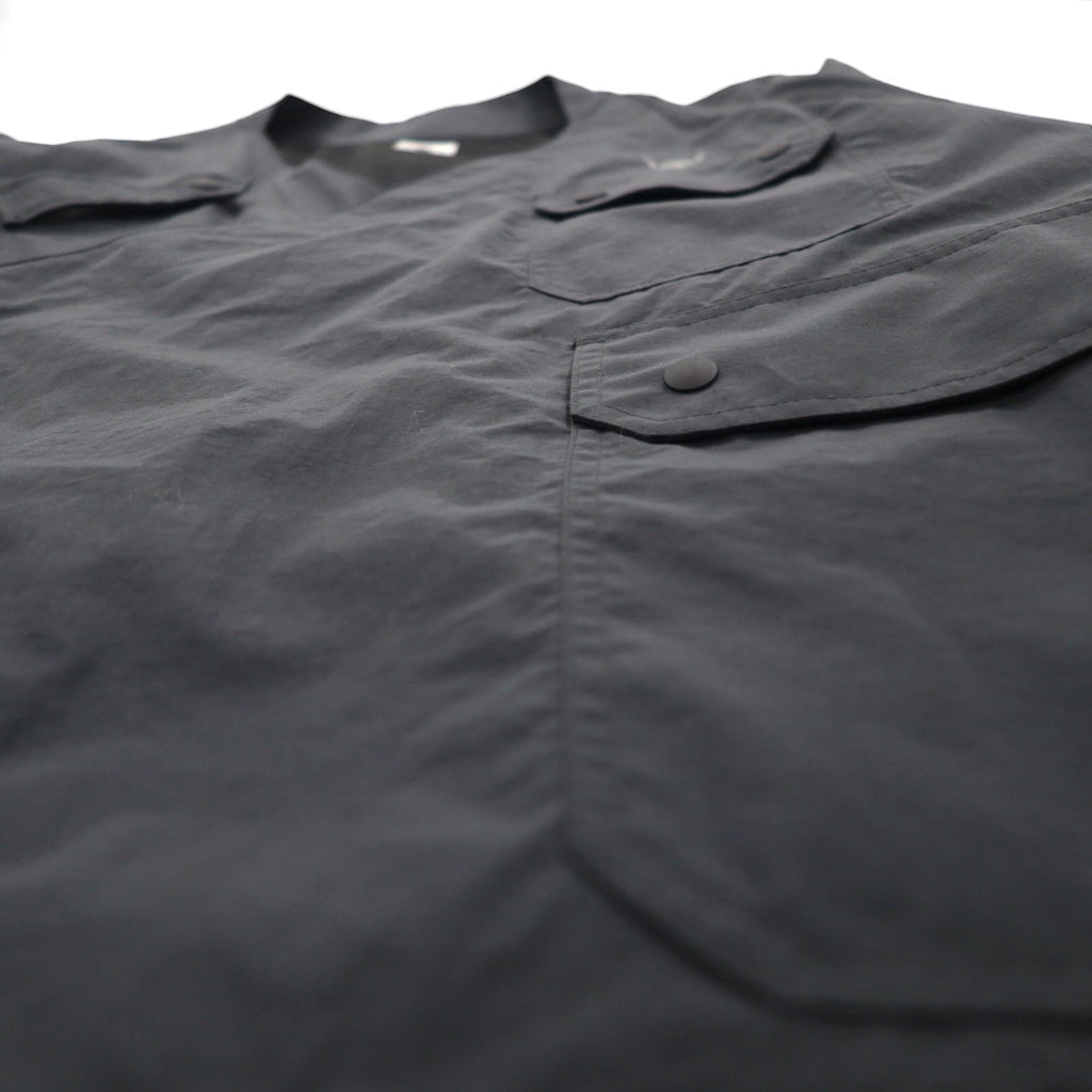 South2 West8 作務衣 Sherpa Jacket シェルパジャケット S グレー ナイロン EJ801 日本製