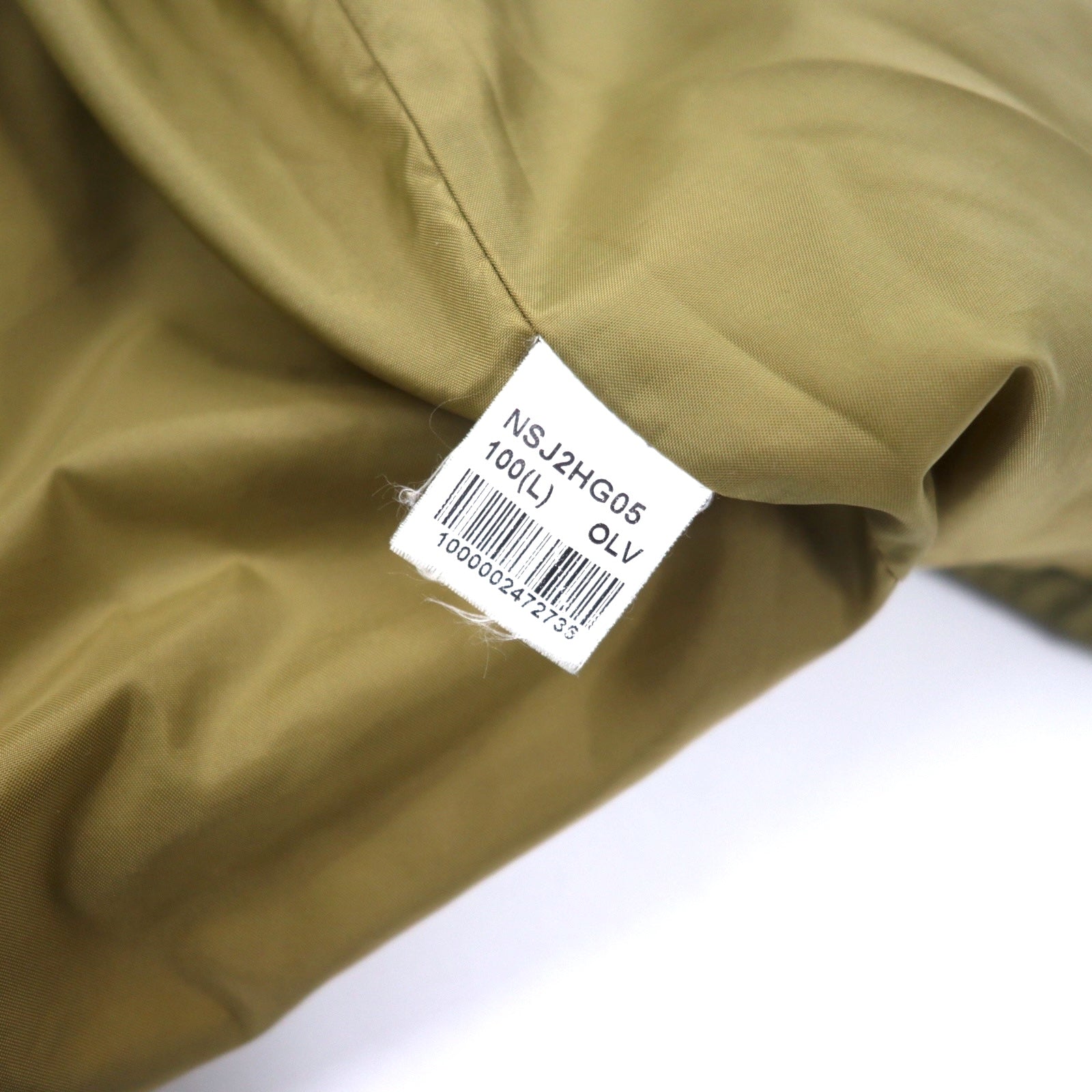 THE NORTH FACE Giacca Mountain L cachi nylon HYVENT impermeabile