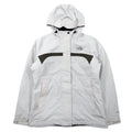 THE NORTH FACE Giacca a vento 3-in-1 M Bianco Kaki Poliestere HYVENT Impermeabile Traspirante Fodera in pile staccabile Taglia USA