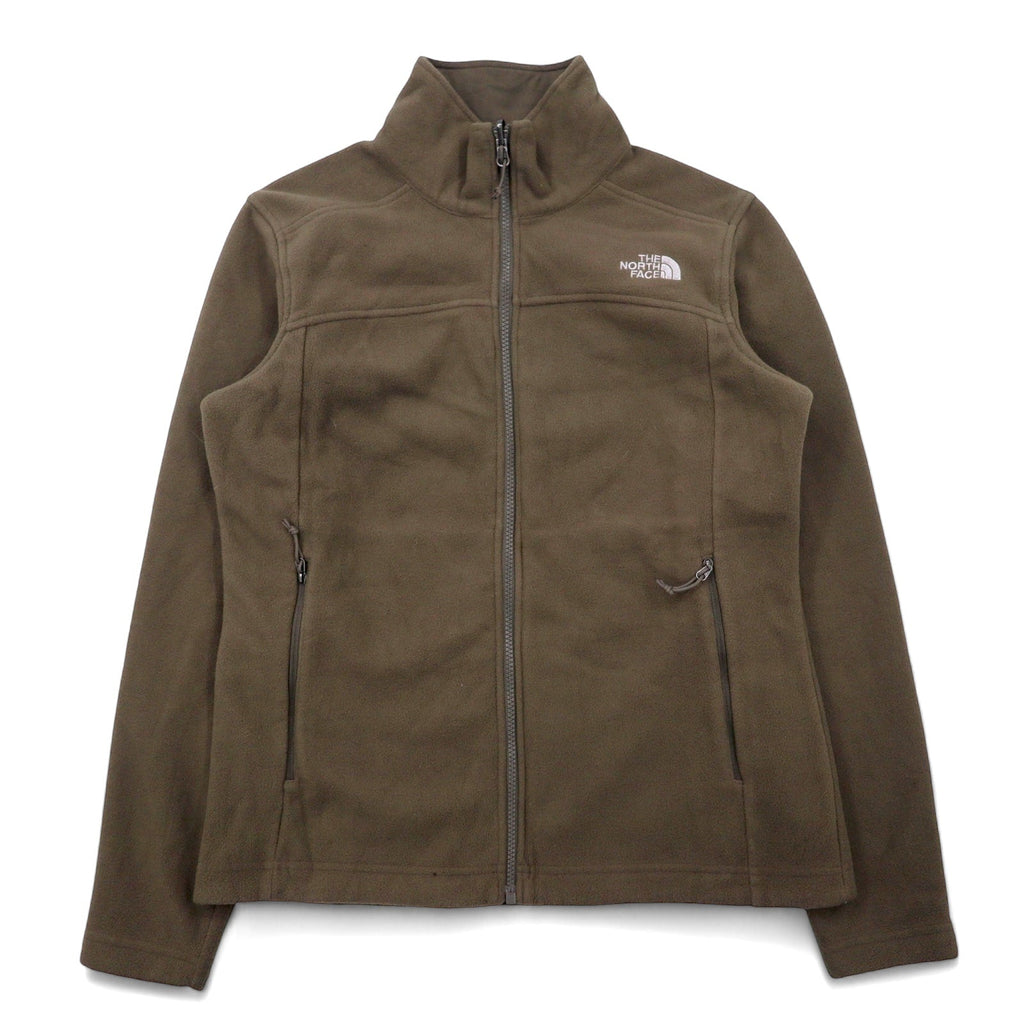 THE NORTH FACE Giacca a vento 3-in-1 M Bianco Kaki Poliestere HYVENT Impermeabile Traspirante Fodera in pile staccabile Taglia USA