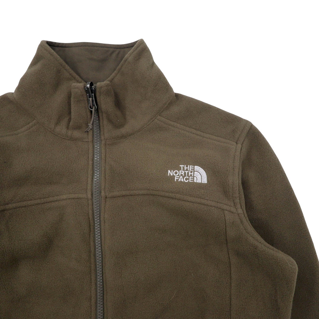 THE NORTH FACE Giacca a vento 3-in-1 M Bianco Kaki Poliestere HYVENT Impermeabile Traspirante Fodera in pile staccabile Taglia USA