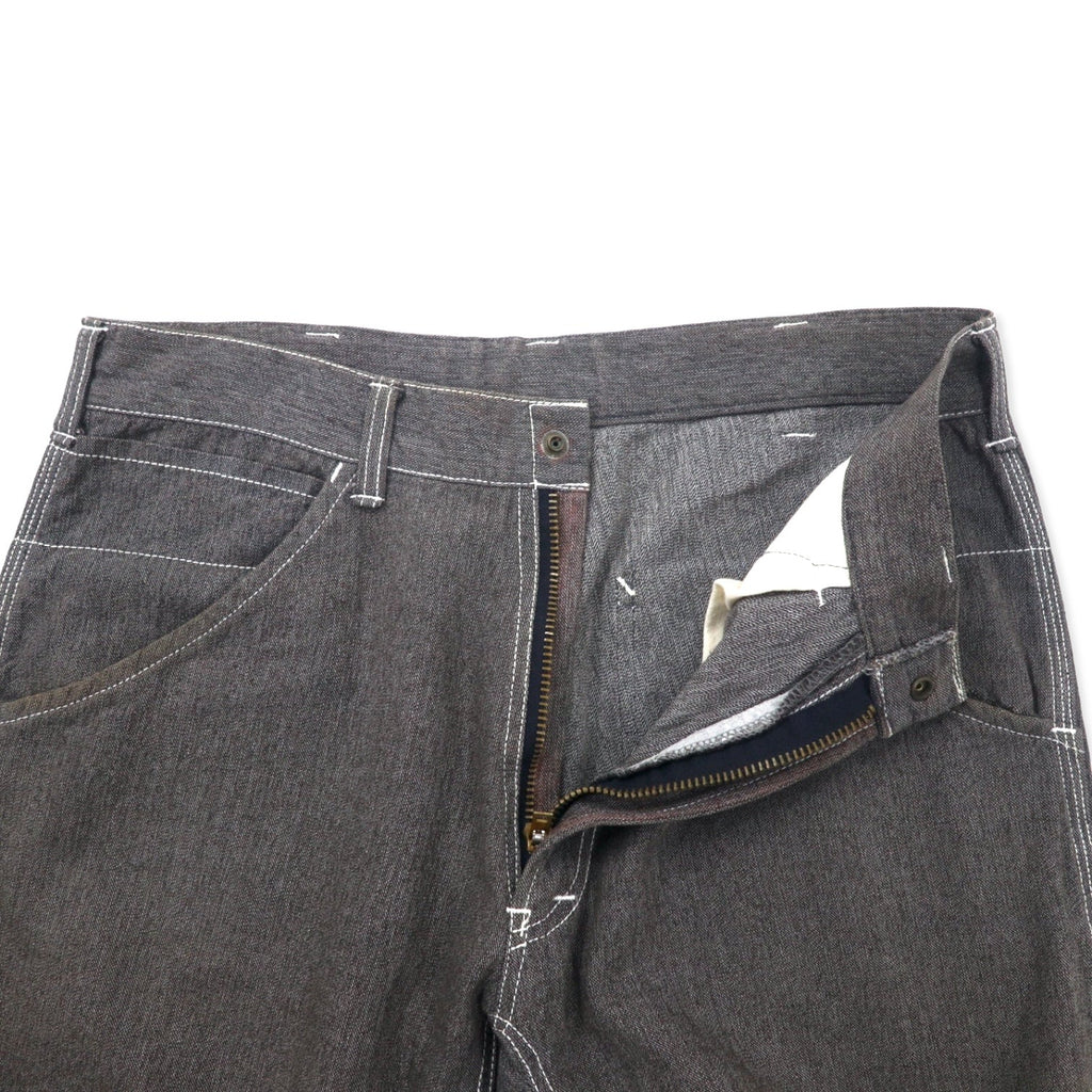CLASS Pantaloni da imbianchino 30 Chambray Grigio Horikiri Michiyuki Distribuito da BEAMS Fabbricato in Giappone