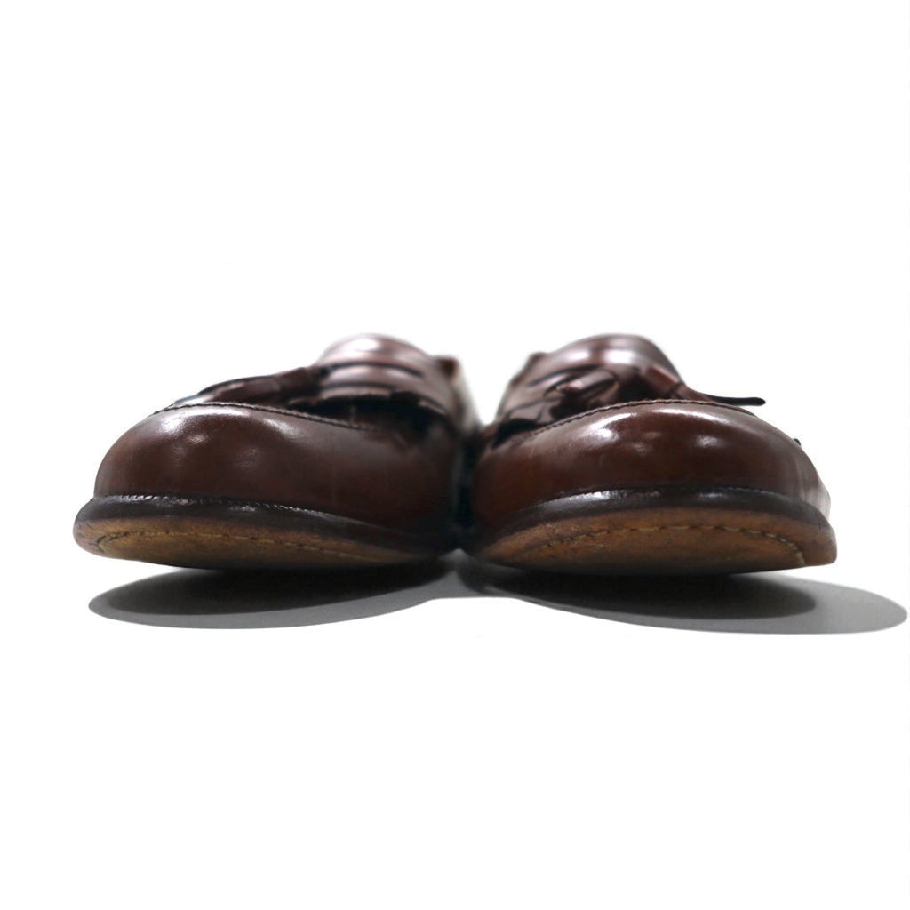 mezlan Loafers con Nappe e Frange "Quilt" 28cm Marrone Pelle Santander Spagna